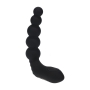 STIMULATEUR DE PROSTATE FLEXIBLE AVEC PERLES VIBRATION ET FONCTION DE CHAUFFAGE NOIR LEVELZ