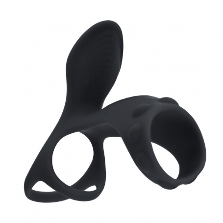 ANILLO PARA EL PENE Y LOS TESTÍCULOS CON VIBRACIÓN Y SOLAPA LEVELZ 
