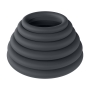 ENSEMBLE DE 6 BAGUES CLASSIQUES NOIR LEVELZ