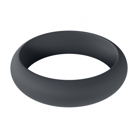 ANNEAU PÉNIEN EN SILICONE WIDE O XL 50MM NOIR LEVELZ