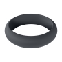 ANNEAU PÉNIEN EN SILICONE WIDE O XL 50MM NOIR LEVELZ