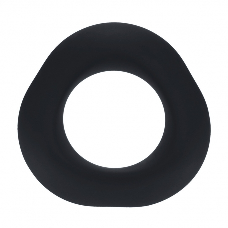 ANNEAU POUR PÉNIS EN SILICONE LIQUIDE ERGO NOIR LEVELZ