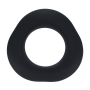 ANNEAU POUR PÉNIS EN SILICONE LIQUIDE ERGO NOIR LEVELZ