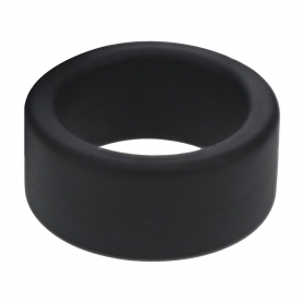 LEVELZ LIQUID SILICONE TESTICLE EXTENDER S 34MM BLACK