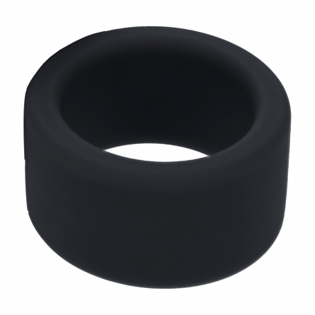 EXTENSEUR DE TESTICULES EN SILICONE LIQUIDE M 34 MM NOIR LEVELZ
