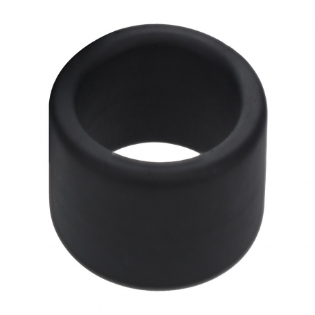 LEVELZ LIQUID SILICONE TESTICLE EXTENDER L 34MM BLACK