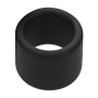 LEVELZ LIQUID SILICONE TESTICLE EXTENDER L 34MM BLACK