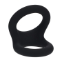 ANILLO PARA EL PENE DOUBLE O M NEGRO LEVELZ