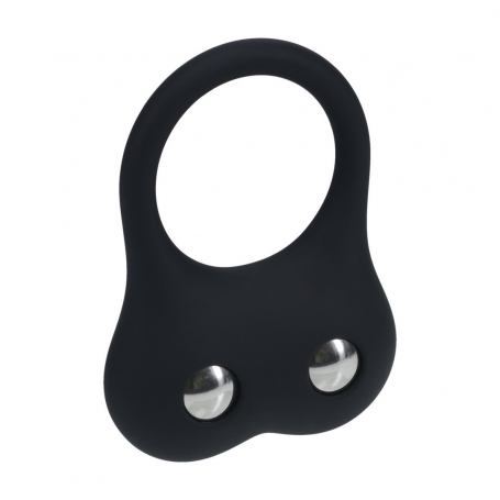 ANILLO DE ENTRENAMIENTO PARA EL PENE EN SILICONA M NEGRO LEVELZ