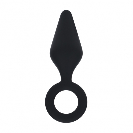 PLUG ANAL DE SILICONA M NEGRO LEVELZ