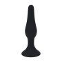 LEVELZ SILICONE ANAL PLUG SLIM S BLACK