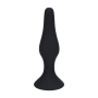 PLUG ANAL DE SILICONA SLIM L PRETO LEVELZ