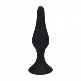 LEVELZ SILICONE ANAL PLUG SLIM XL BLACK