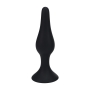 PLUG ANAL DE SILICONA SLIM XL NEGRO LEVELZ