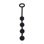 BOULES ANALES RONDES EN SILICONE S 20MM NOIRES LEVELZ