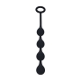 BOULES ANALES EN SILICONE EN FORME DE GOUTTE D'EAU S 20MM NOIRES LEVELZ