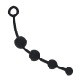 PERLES ANALES EN SILICONE COURBÉES NOIRES LEVELZ
