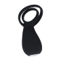 ANILLO PARA EL PENE Y LOS TESTÍCULOS CON VIBRACIÓN NEGRO LEVELZ