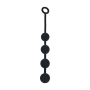 LEVELZ ROUND SILICONE ANAL BEADS L 40MM BLACK