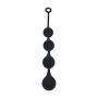 BOLAS ANALES DE SILICONA EN FORMA DE GOTA DE AGUA XXL 50MM NEGRAS LEVELZ
