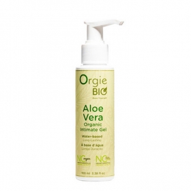 GEL LUBRIFICANTE À BASE DE ÁGUA BIO ALOE VERA 100ML ORGIE