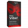 GEL AVEC EFFET DE VIBRATION ET DE CHAUFFAGE SEXY VIBE 15ML ORGIE