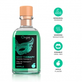 ORGIE SEXY THERAPY LIPS MASSAGE KIT APPLE 100ML