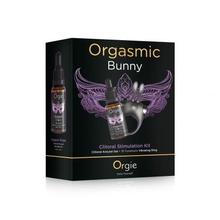 KIT DE ESTIMULACIÓN DEL CLÍTORIS ORGASMIC BUNNY ORGIE 30ML
