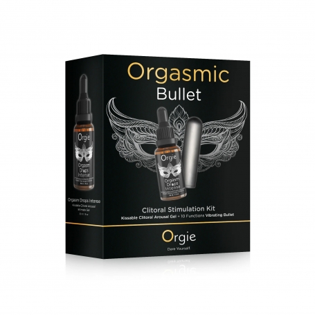 KIT DE STIMULATION CLITORIDIENNE ORGASMIC BULLET ORGIE 30ML