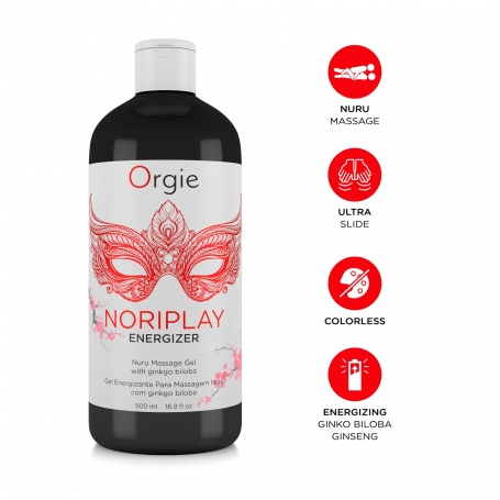 GEL DE MASSAGEM NORIPLAY ENERGIZER 500ML ORGIE