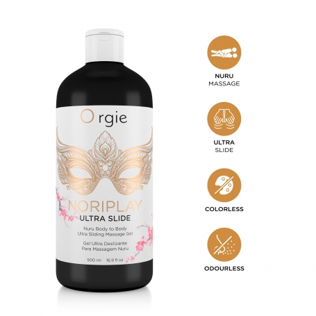 GEL DE MASSAGEM NORIPLAY ULTRA SLIDE 500ML ORGIE