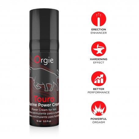 CRÈME STIMULANTE TOURO 15ML ORGIE
