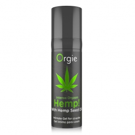 GEL AVEC VIBRATION INTENSE ORGASM HEMP 15ML ORGIE