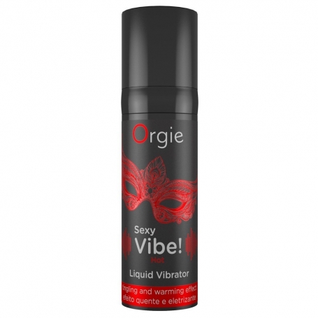 GEL AVEC EFFET DE VIBRATION ET DE CHAUFFAGE SEXY VIBE 15ML ORGIE