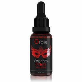 GOUTTES EMBRASSABLES ORGASM DROPS KISSABLE 30ML ORGIE