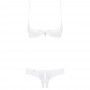 Image: OBSESSIVE ALABASTRA CROTCHLESS SET WHITE on Prazer24 Sex Shop Online