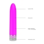LUMINOUS ELENI CLASSIC VIBRATOR NEON COLLECTION PINK