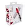 LOVELINE CANDY LIPSTICK VIBRATOR WITH 4 ATTACHMENTS PINK