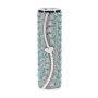 VIBRATEUR AVEC 4 ACCESSOIRES TIFFANY LIPSTICK BLEU LOVELINE