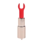 VIBRATEUR AVEC 4 ACCESSOIRES ANGEL LIPSTICK ROSE LOVELINE