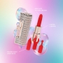 LOVELINE ANGEL LIPSTICK VIBRATOR WITH 4 ATTACHMENTS PINK