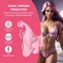 LOVELINE FINGER DUAL VIBRATOR PINK