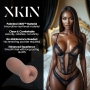 XKIN SECRET AFFAIRS MISTRESS ETERNAL ASHA TPE MEDIUM MASTURBATOR 278G BROWN