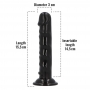 MADE IN ITALY UGO ANAL DILDO 15.5 CM