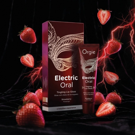 ORGIE ELECTRIC ORAL TINGLING LIP GLOSS 10ML