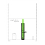 MENOTTES POUR LES CHEVILLES FLUORESCENTS GLOW IN THE DARK OUCH!