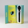 HOLLY VIBROMASSEUR WAND RECHARGEABLE NOIR CRUSHIOUS