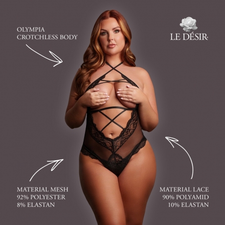 BODY OUVERT OLYMPIA TAILLE REINE LE DÉSIR