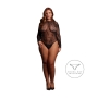 BODY ROXY SEXY LEOPARD MESH CROTCHLESS TAMANHO QUEEN LE DÉSIR 