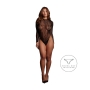 BODY ROXY SEXY LEOPARD MESH CROTCHLESS LE DÉSIR 